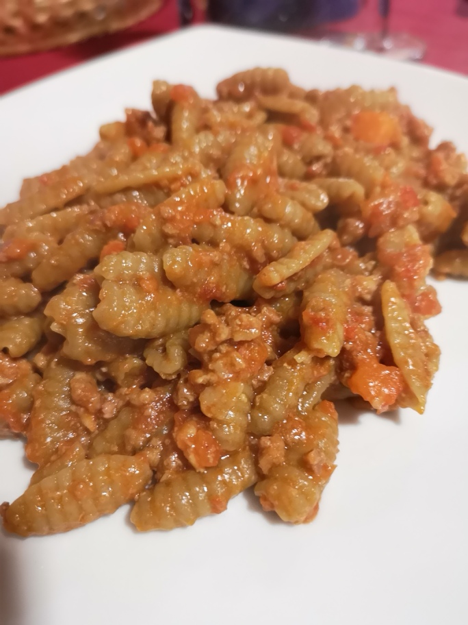 Dazu etwas Parmesan